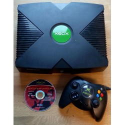 Xbox: Komplett konsoll med Spider-Man 2