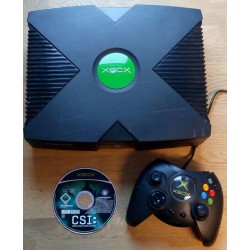 Xbox: Komplett konsoll med CSI Crime Scene Investigation