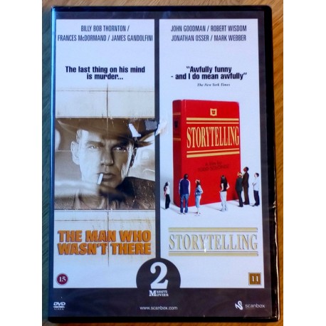 2 x film: The Man Who Wasn't There og Storytelling (DVD)