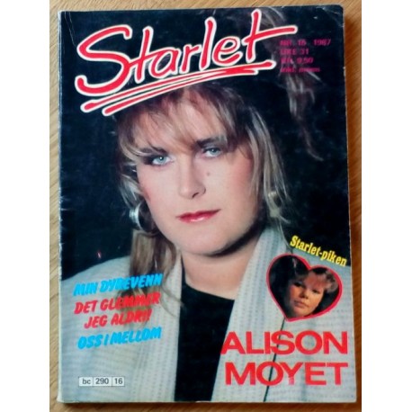 Starlet: 1987 - Nr. 16 - Alison Moyet