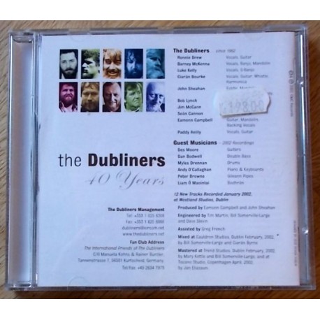 The Dubliners: 40 Years (CD)