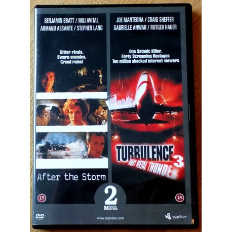 2 x thriller - After the Storm - Turbulence 3 (DVD)