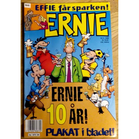 Ernie: 1998 - Nr. 9 - Ernie 10 år - Plakat i bladet