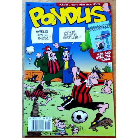 Pondus: 2003 - Nr. 10 - Kurt, men ikke noe Idol