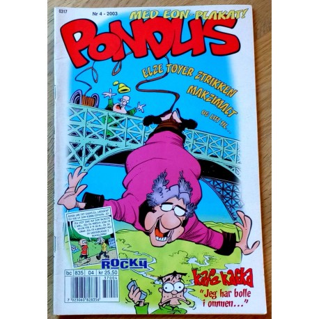 Pondus: 2003 - Nr. 4 - Med Eon-plakat!