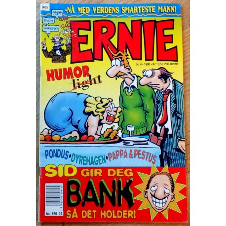 Ernie: 1996 - Nr. 4 - Sid gir deg bank så det holder!
