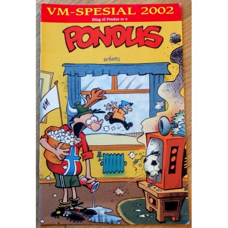 Pondus VM-spesial 2002 - Bilag til Pondus nr. 6