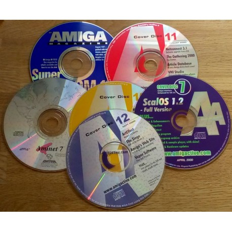 6 x CD-er til Amiga