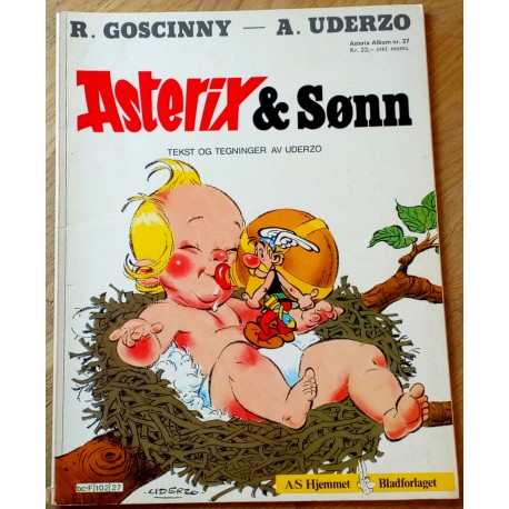 Asterix: Nr. 27 - Asterix & sønn - 1. opplag