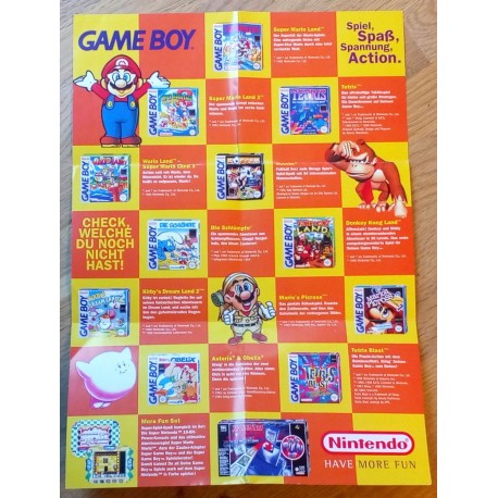 Reklame for GameBoy og Super Nintendo