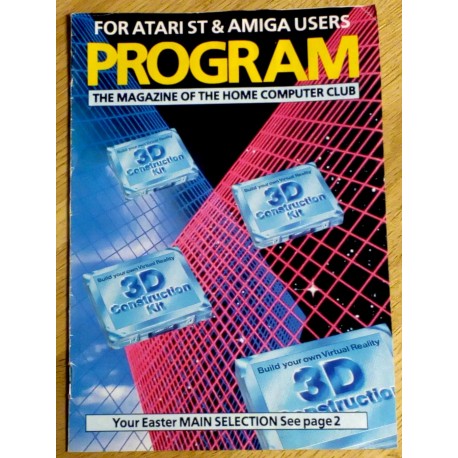 Program - The Magazine of The Home Computer Club - For Atari ST & Amiga Users
