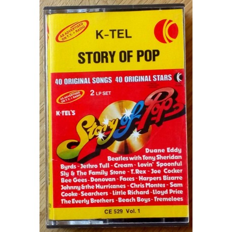 K-Tel: Story of Pop - Vol. 1 (kassett)