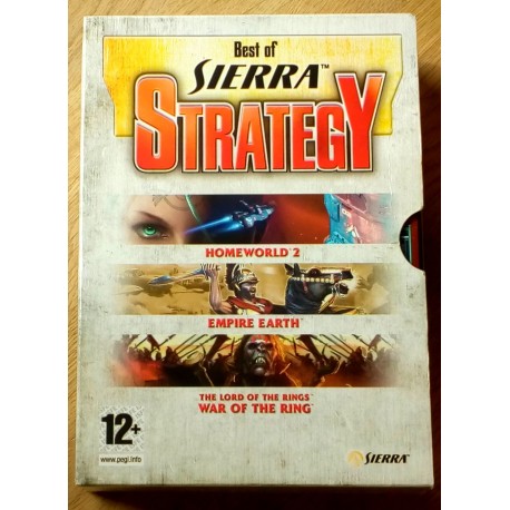 Best of Sierra Strategy: War of the Ring - Empire Earth - Homeworld 2