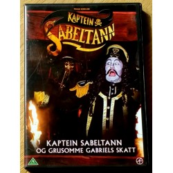 Kaptein Sabeltann og Grusomme Gabriels Skatt (DVD)