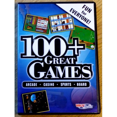 100+ Great Games - Arcade - Casino - Sports - Board (ValuMedia)