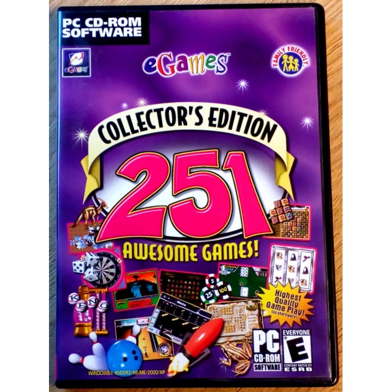 eGames 251 Awesome Games! Collector's Edition