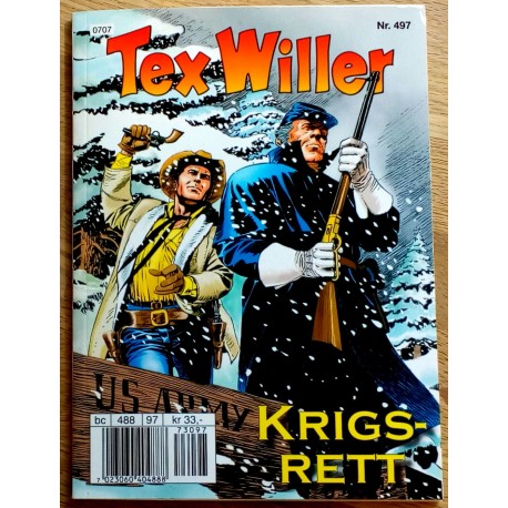 Tex Willer: Nr. 497 - Krigsrett