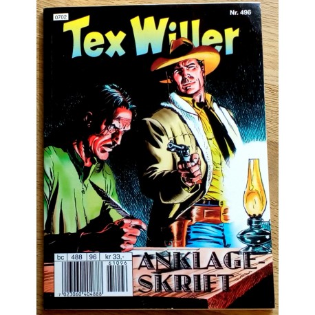 Tex Willer: Nr. 496 - Anklageskrift