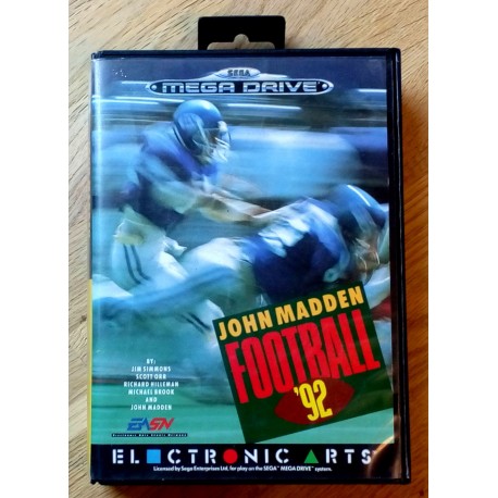 SEGA Mega Drive: John Madden Football '92 (Electronic Arts)