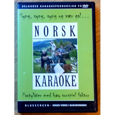 Norsk Karaoke - Partylåter med høy vorspiel faktor (DVD)
