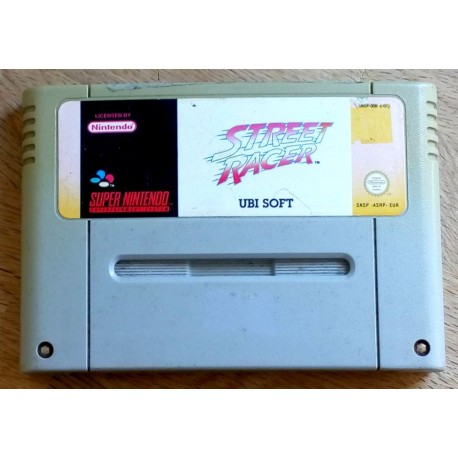 Super Nintendo SNES: Street Racer (Ubi Soft)