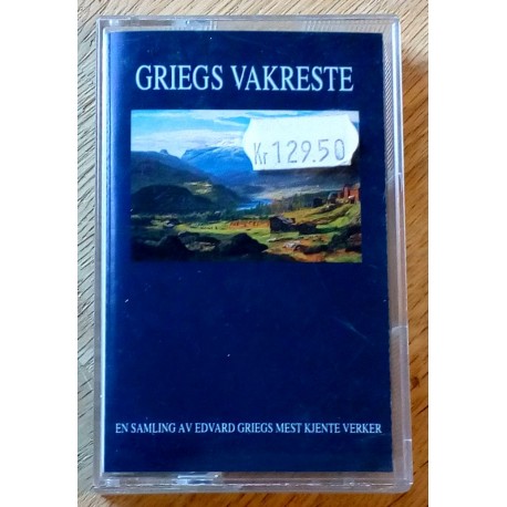 Griegs vakreste - En samling av Edvard Griegs mest kjente verker (kassett)