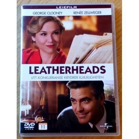 Leatherheads - Litt konkurranse krydrer kjærligheten (DVD)