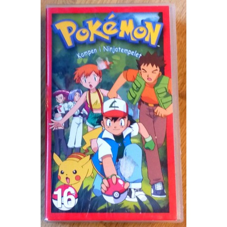 Pokemon: Nr. 16 - Kampen i Ninjatempelet (VHS)