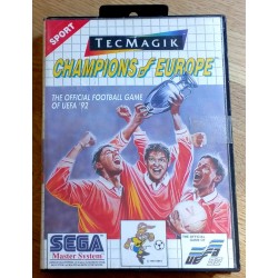 SEGA Master System: Champions of Europe - The Official Football Game of UEFA '92