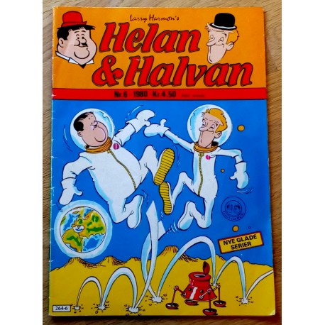 Helan og Halvan: 1980 - Nr. 6 - Nye glade serier