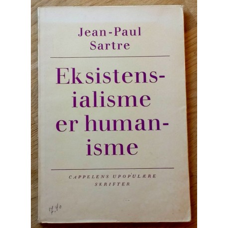 Eksistensialisme er humanisme (Jean-Paul Sartre)