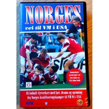 Norges vei til VM i USA 1994 (VHS)