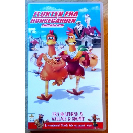 Flukten fra Hønsegården - Chicken Run (VHS)