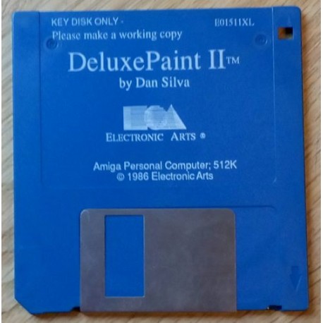 Deluxe Paint II (Electronic Arts) (Amiga)