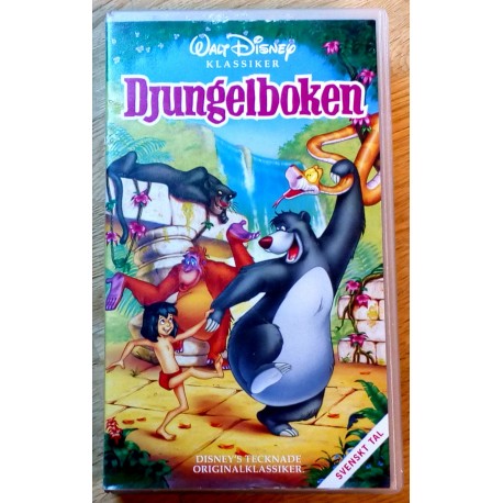 Walt Disney Klassikere: Djungelboken (VHS)