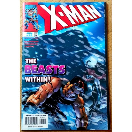 X-Man - 1998 - No. 39 - The Beasts Within! (Marvel)