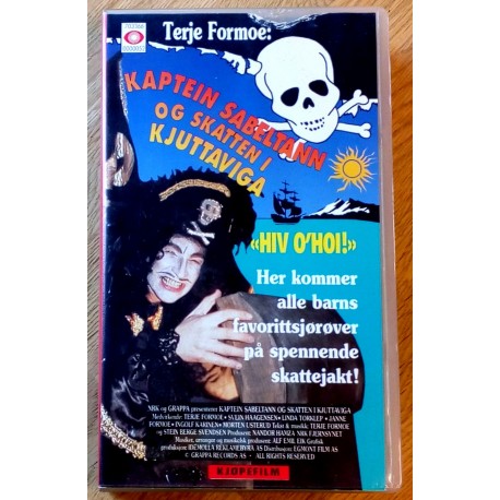 Kaptein Sabeltann og Skatten i Kjuttaviga (VHS)