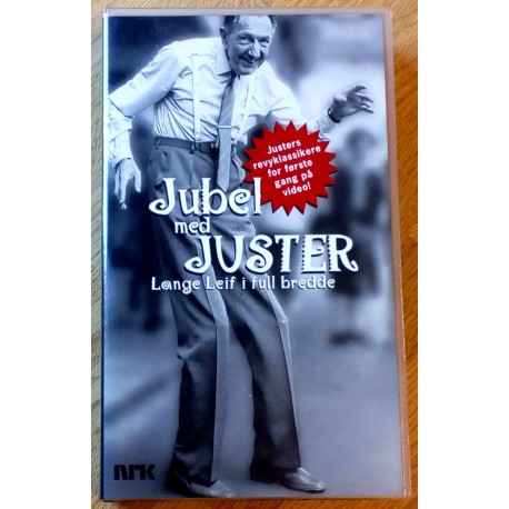 Jubel med Juster - Lange Leif i full bredde (VHS)