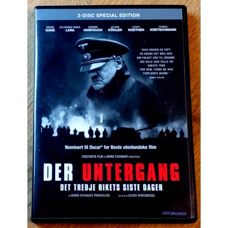 Der Untergang - Det Tredje Rikets siste dager (DVD)
