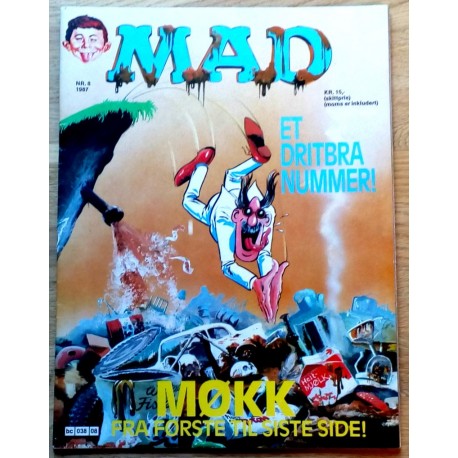 Norsk MAD: 1987 - Nr. 8 - Et dritbra nummer!