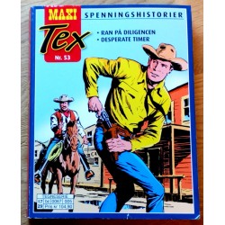 Maxi Tex - Nr. 53 - Ran på diligencen