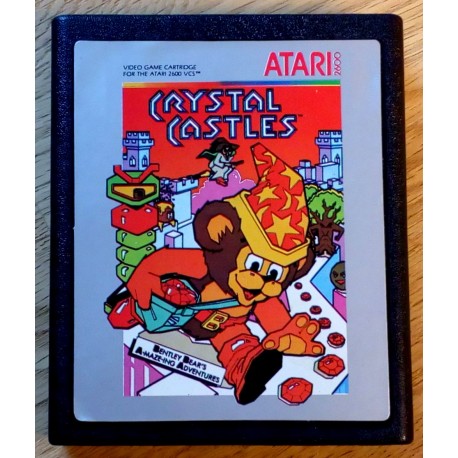 Atari 2600: Crystal Castles (cartridge)