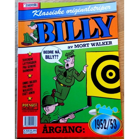 Billy - Klassiske originalstriper - Årgang 1952-1953