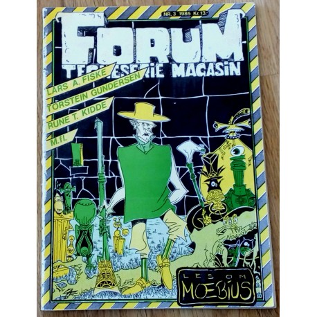 Forum Tegneserie Magasin - 1985 - Nr. 3 - Les om Moebius