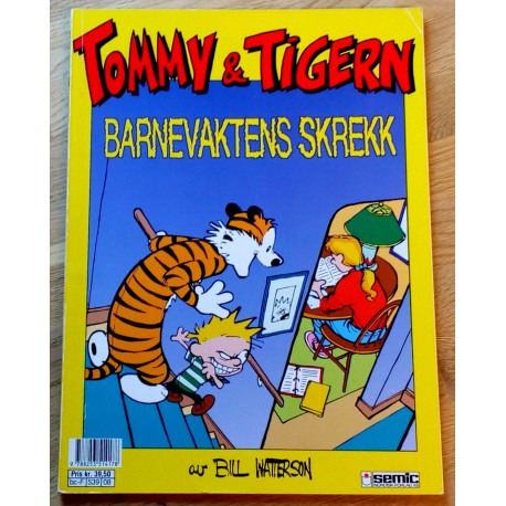 Tommy & Tigern: Nr. 8 - Barnevaktens skrekk (1993)