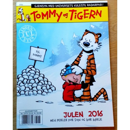 Tommy & Tigern: Julen 2016 - Med Perler for svin og Bar bikkje