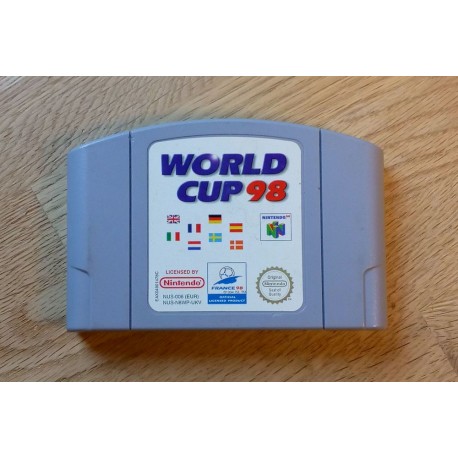 Nintendo 64: World Cup 98 (cartridge)