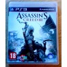 Playstation 3: Assassin's Creed III (Ubi Soft)