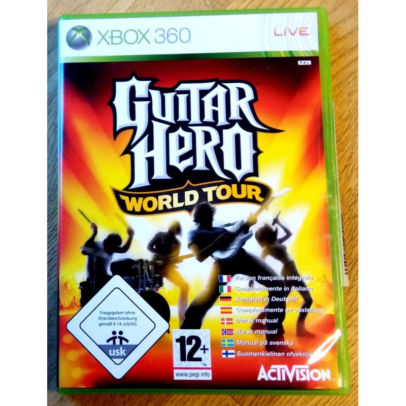 Xbox 360 Guitar Hero World Tour (Activision) O'Briens Retro & Vintage