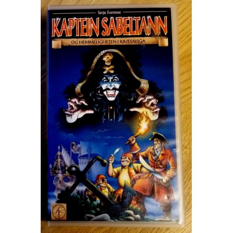 Kaptein Sabeltann og Hemmeligheten i Kjuttaviga (VHS)